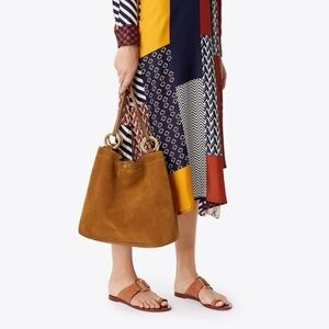 Tory Burch Farrah Tote in suede